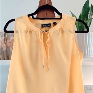 Yellow Top from New York & Company